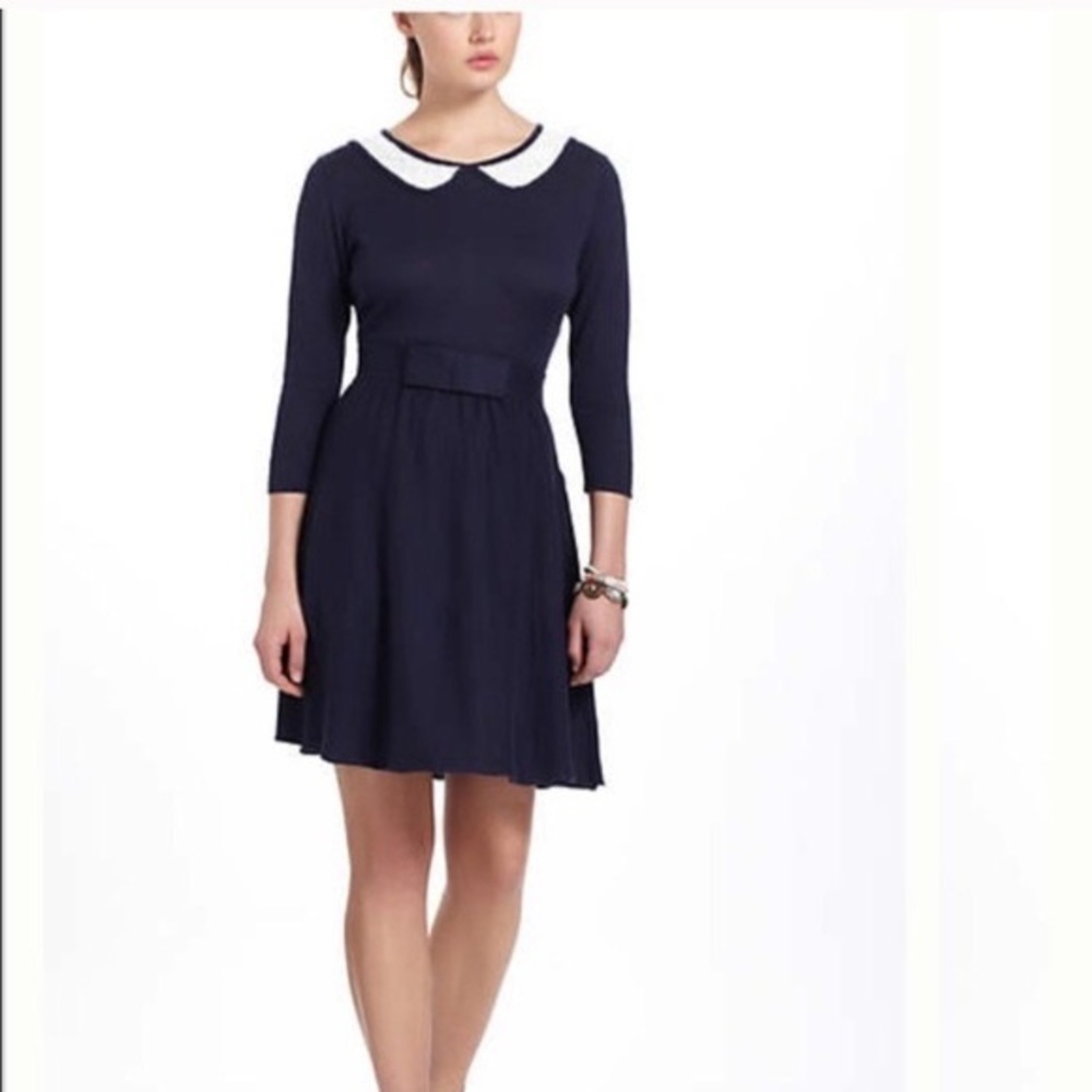 HiThere | Karen Walker | Anthropologie | Navy Dress